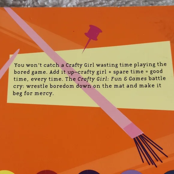 NWOT Crafty Girl Activity Book - Picture 3 of 3